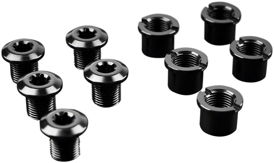 absoluteBLACK Chainring Bolt Set - Short Bolts and Nuts, Set of 5, Black Buy Cheap Outlet Locations