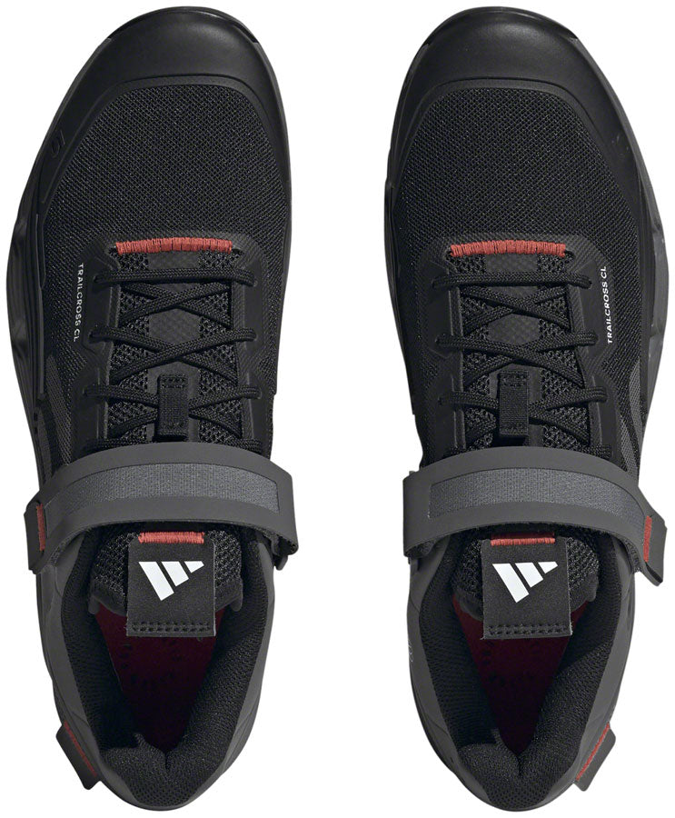 Five Ten Trailcross Mountain Clipless Shoes - Men's, Core Black/Gray Three/Red, 12