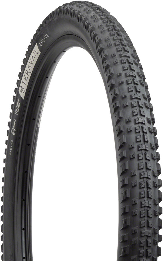 Teravail Ehline Tire - 27.5 x 2.3, Tubeless, Folding, Black, Durable, Fast Compound Lowest Pice