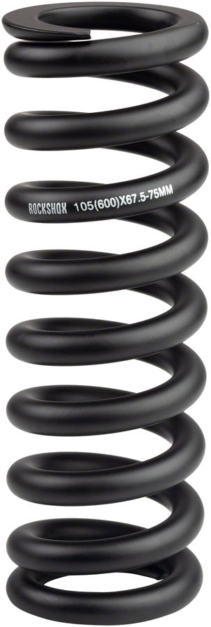 RockShox Metric Coil Spring - Length 174mm, Travel 67.5-75mm, 600lbs, Black Free Shipping For Nice