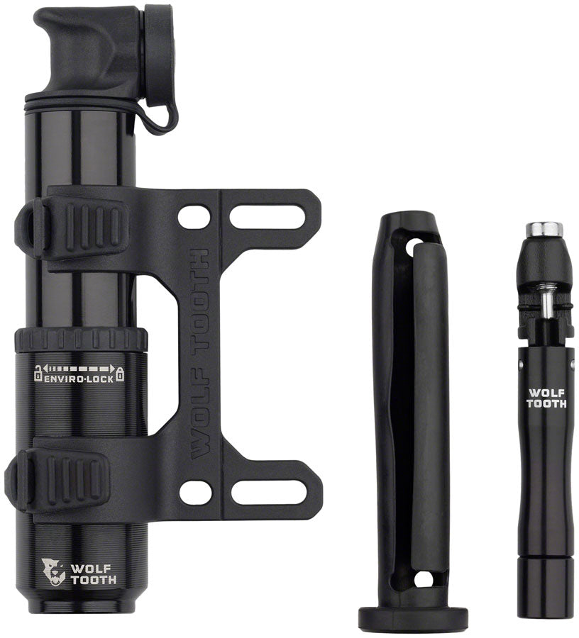 Wolf Tooth Encase Pump with Chain Tool and Tire Plug Tool - 40cc New Online