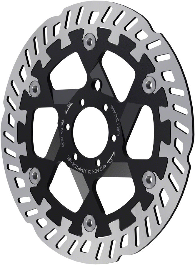 Magura MDR-P Disc Brake Rotor - 180mm, 6-Bolt, Silver/Black Get Authentic For Sale