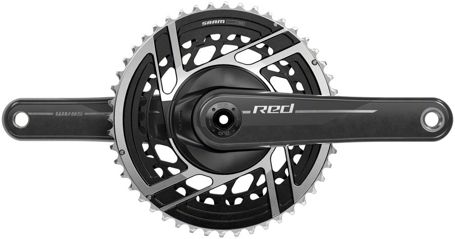 SRAM RED Crankset - 167.5mm, 2x 12-Speed, 50/37t, 8-Bolt Direct Mount, DUB Spindle Interface, Natural Carbon, E1 Free Shipping Outlet Store