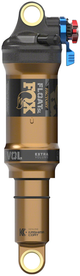 FOX FLOAT SL Factory Rear Shock - Metric, 190 x 42.5 mm, 3-Postion Lever, EVOL SV, Kashima Coat Cheap Pice Original