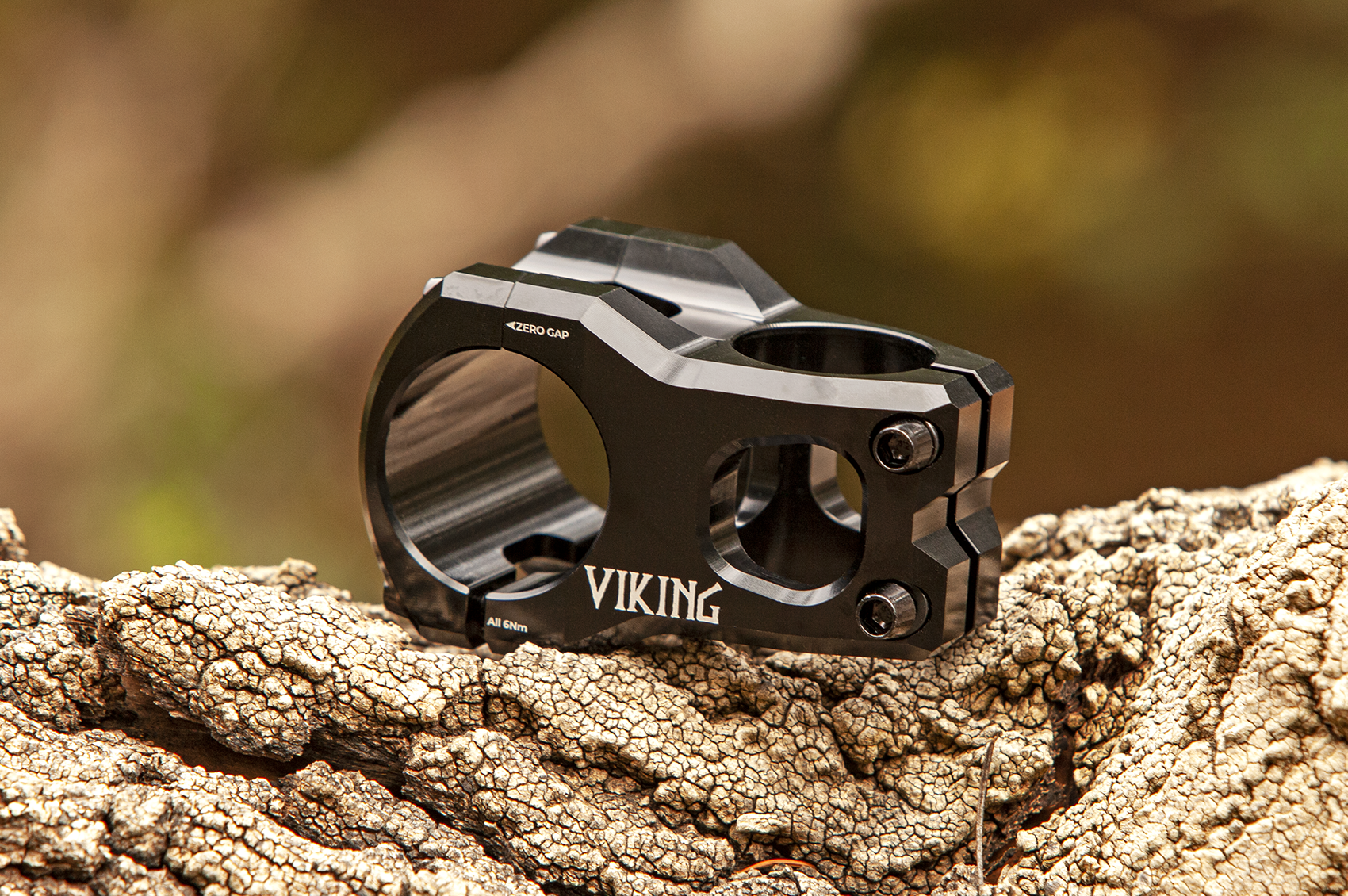 Trail One Components The Viking Stem - 35mm Clamp - Black Comfortable