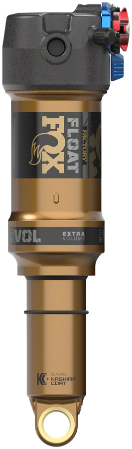 FOX FLOAT Factory Rear Shock - Trunnion Metric, 185 x 55 mm, 0.1 Spacer, 2-Position Lever, EVOL LV, Kashima Coat Online Cheap Pice