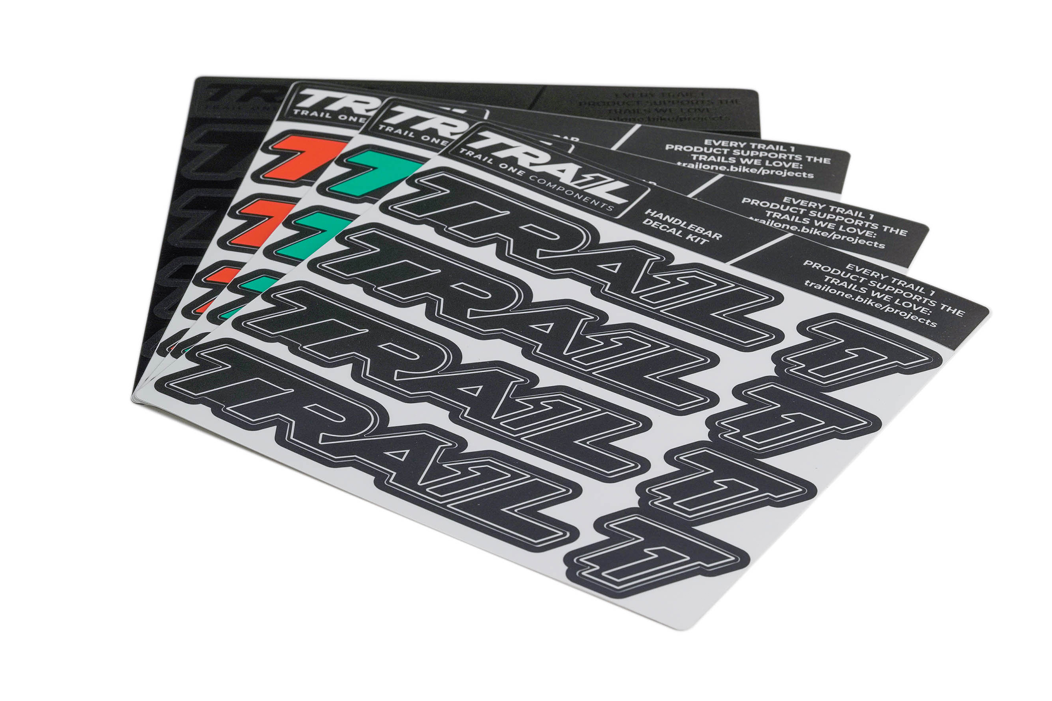 Trail One Components Crockett Handlebar Decal Kit Cheap Explore