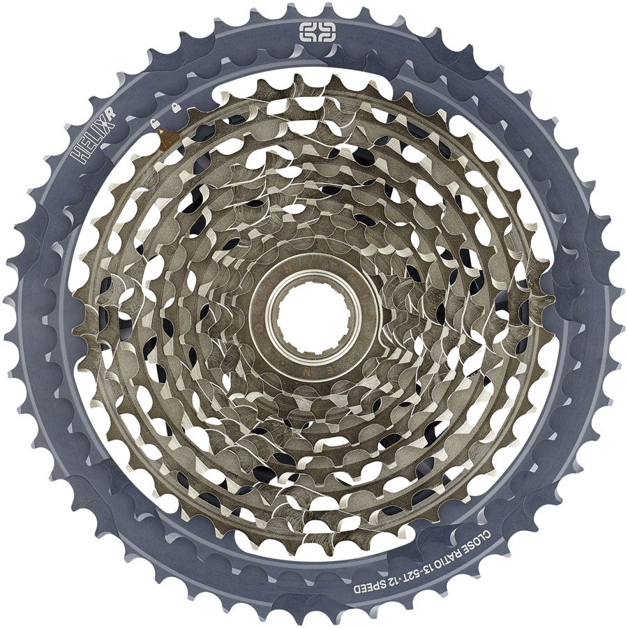 e*thirteen Helix Race Cassette - 12-Speed 13-52t, Gray Discount Manchester