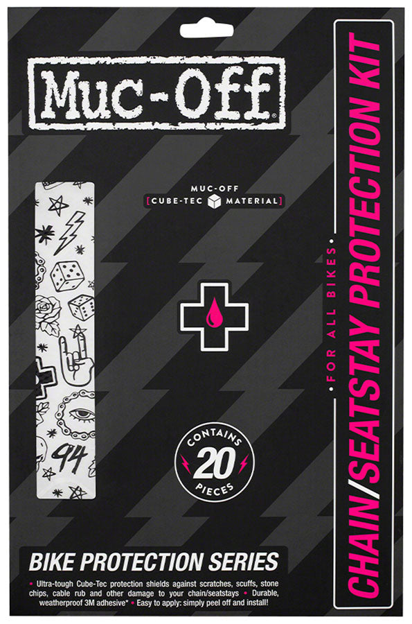 Muc-Off Chainstay/Seatstay Protection Kit - 20-Piece Kit, Punk Sale Cheapest Pice