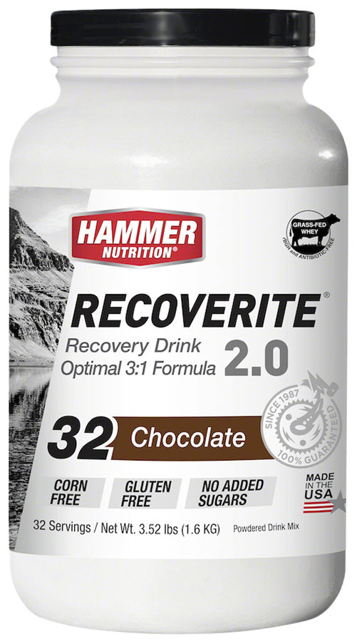 Hammer Nutrition Recoverite 2.0 Recovery Drink - Chocolate, 32 Serving Canister Lowest Pice Cheap Pice