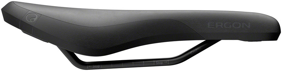 Ergon SF Saddle - Steel, Black, Men's, Small/Medium