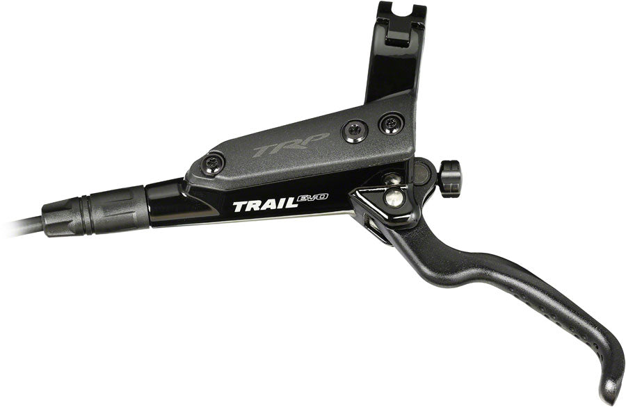 TRP Trail EVO Disc Brake and Lever - Rear, Hydraulic, Post Mount, Black Extremely Cheap Online