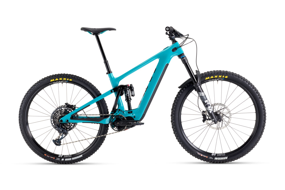 Yeti 160E Carbon Series Complete E-Bike w/ C2 GX Build Turquoise Outlet 2025 New