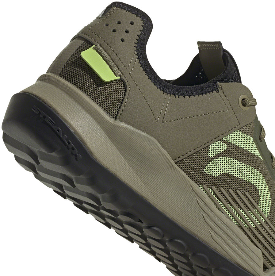 Five Ten Trailcross LT Flat Shoes - Men's, Focus Olive/Pulse Lime/Orbit Green, 8.5