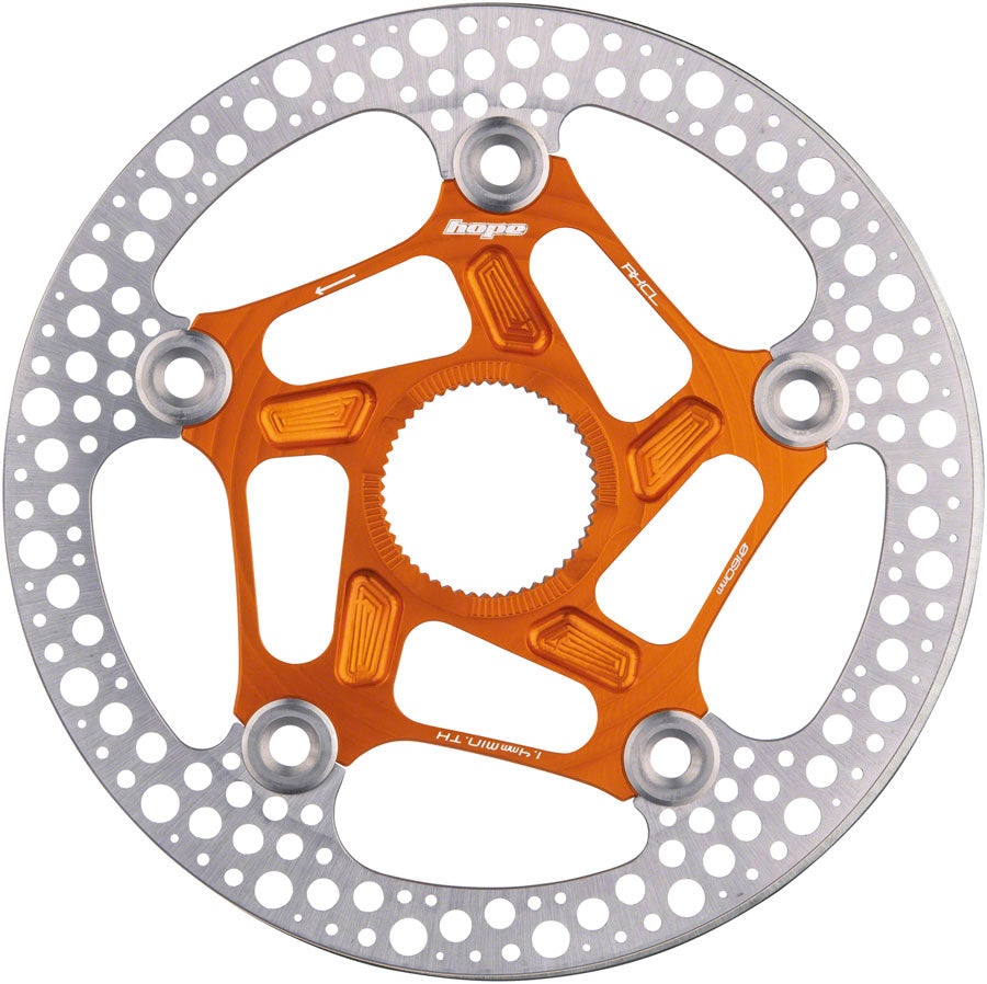 Hope RX Disc Rotor - 160mm, Center-Lock, Orange Cheap Best Place