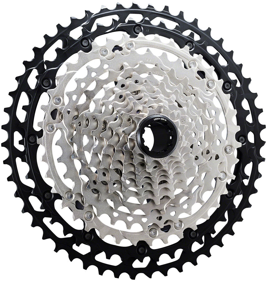 Shimano XT CS-M8100 Cassette - 12-Speed, 10-51t, Silver/Black, Micro Spline - (No Retail Packaging) Footlocker Online