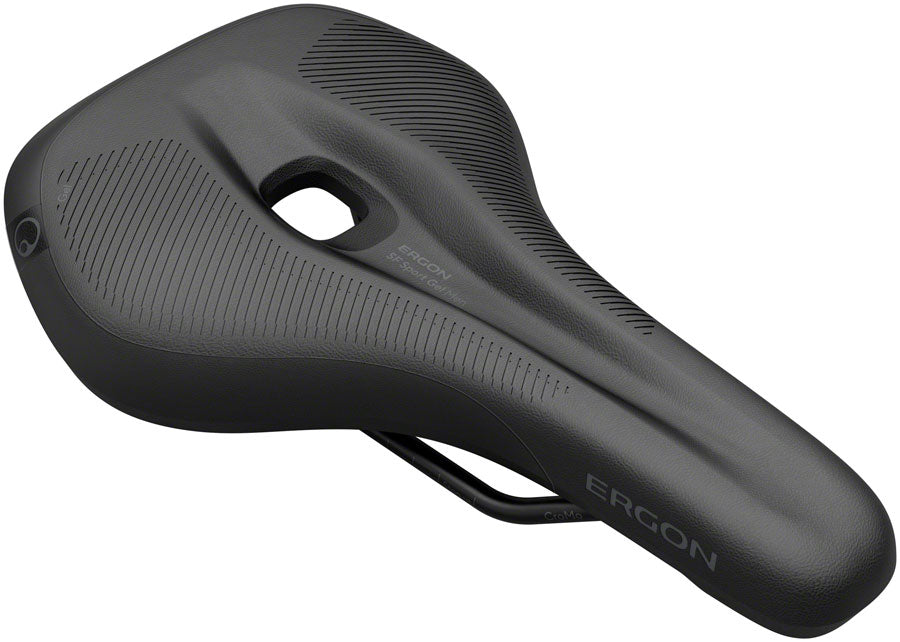 Ergon SF Sport Gel Saddle - Chromoly, Black, Men's, Medium/Large