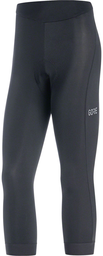 Gorewear C3 3/4 Tights + - Black, Medium, Women's