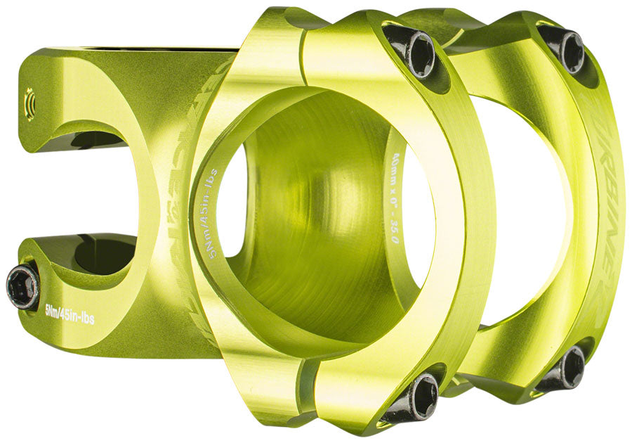 RaceFace Turbine R 35 Stem - 40mm, 35mm Clamp, +/-0, 1 1/8, Green Sale Lowest Pice