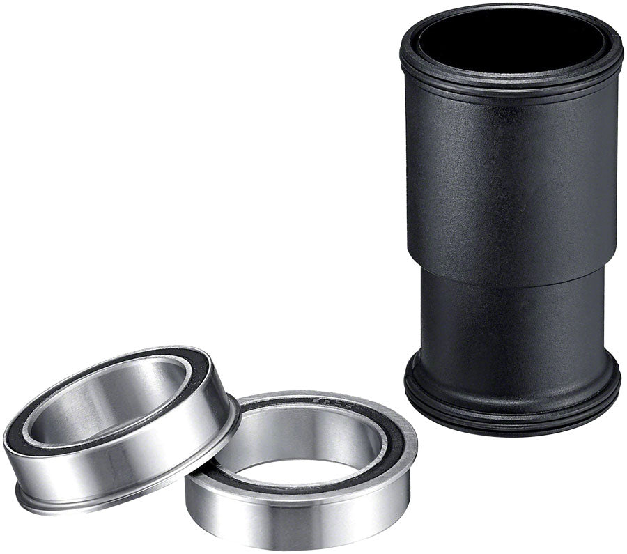 e*thirteen  BB92 Press Fit Bottom Bracket - 68/73/83mm, For all e*thirteen Base Cranks with 24mm Spindle, Black Real Sale Online