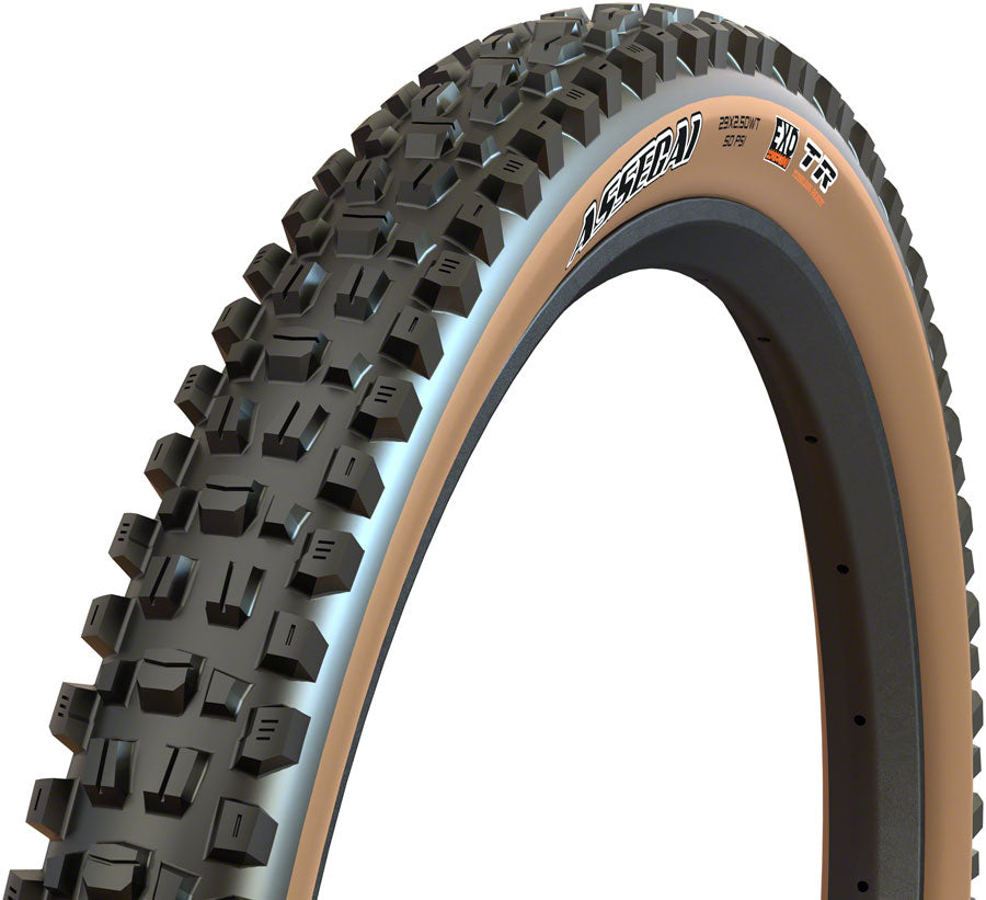 Maxxis Assegai Tire - 29 x 2.6, Tubeless, Folding, Black/Tan, EXO Discount High Quality