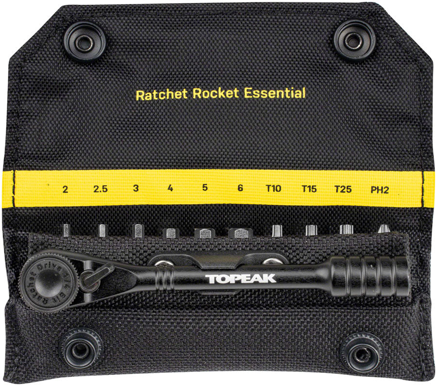 Topeak Ratchet Rocket Essential Tool Kit - with 10 Bits Free Shipping Genuine