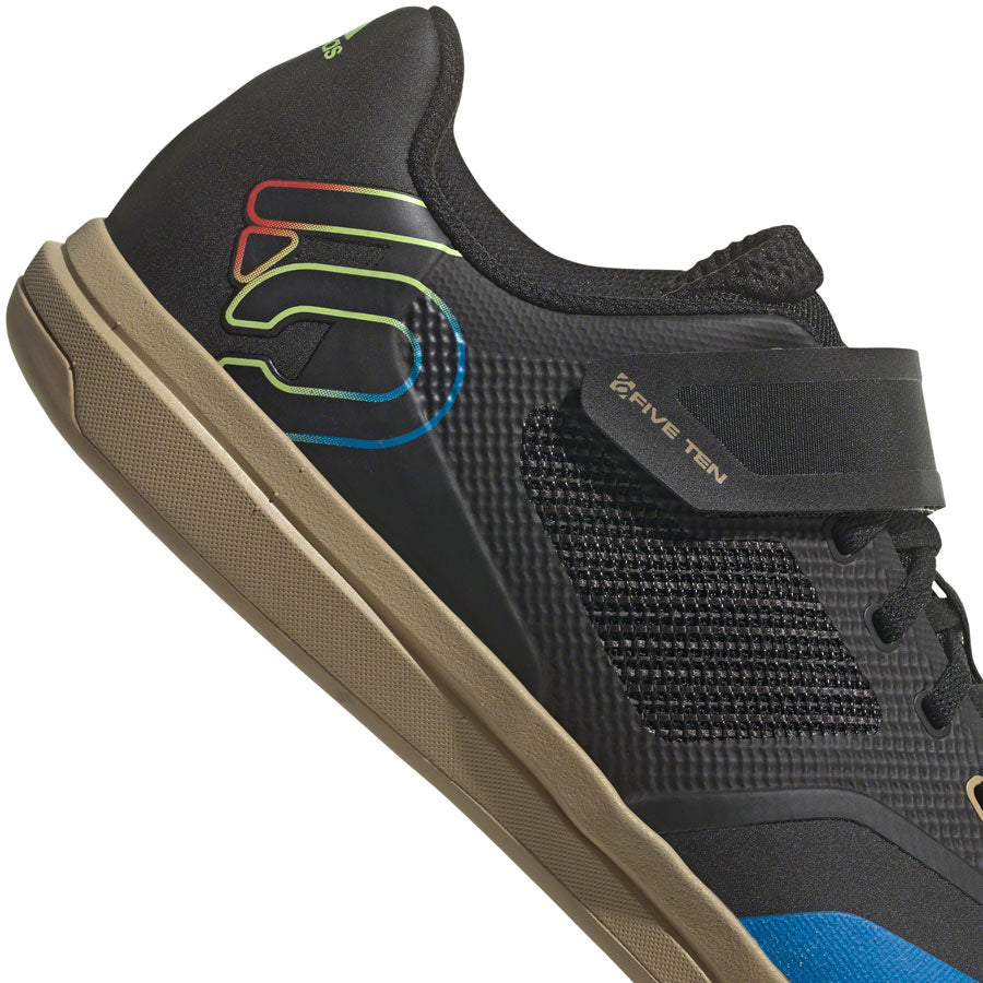Five Ten Hellcat Pro Mountain Clipless Shoes - Men's, Core Black/Carbon/Pulse Lime, 10