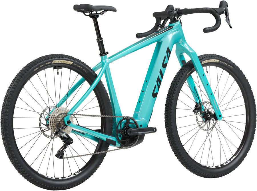 Salsa Tributary GRX 600 Ebike - 29, Aluminum, Teal, Large Discount