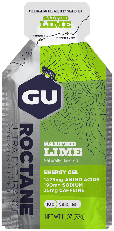 GU Roctane Energy Gel - Salted Lime, Box of 24 Cheap