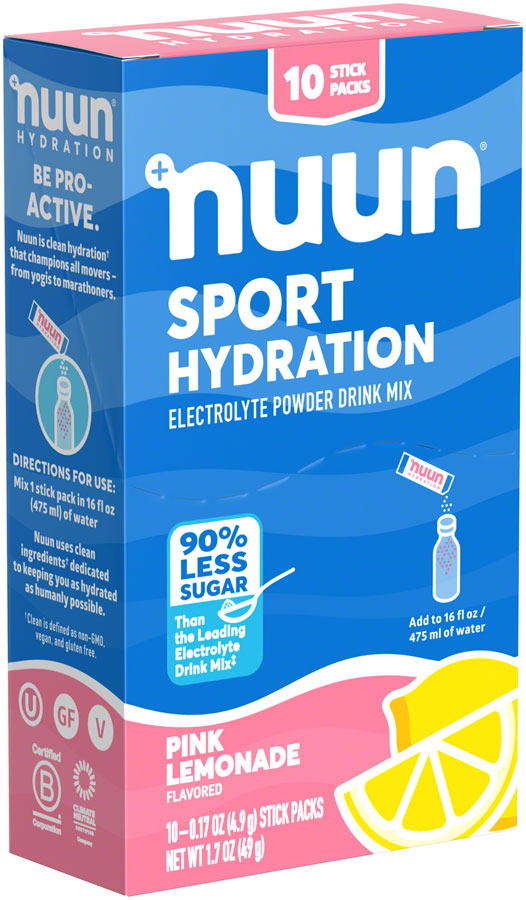 Nuun Sport Powder - Pink Lemonade, Box of 10 Cheap Sale Amazon