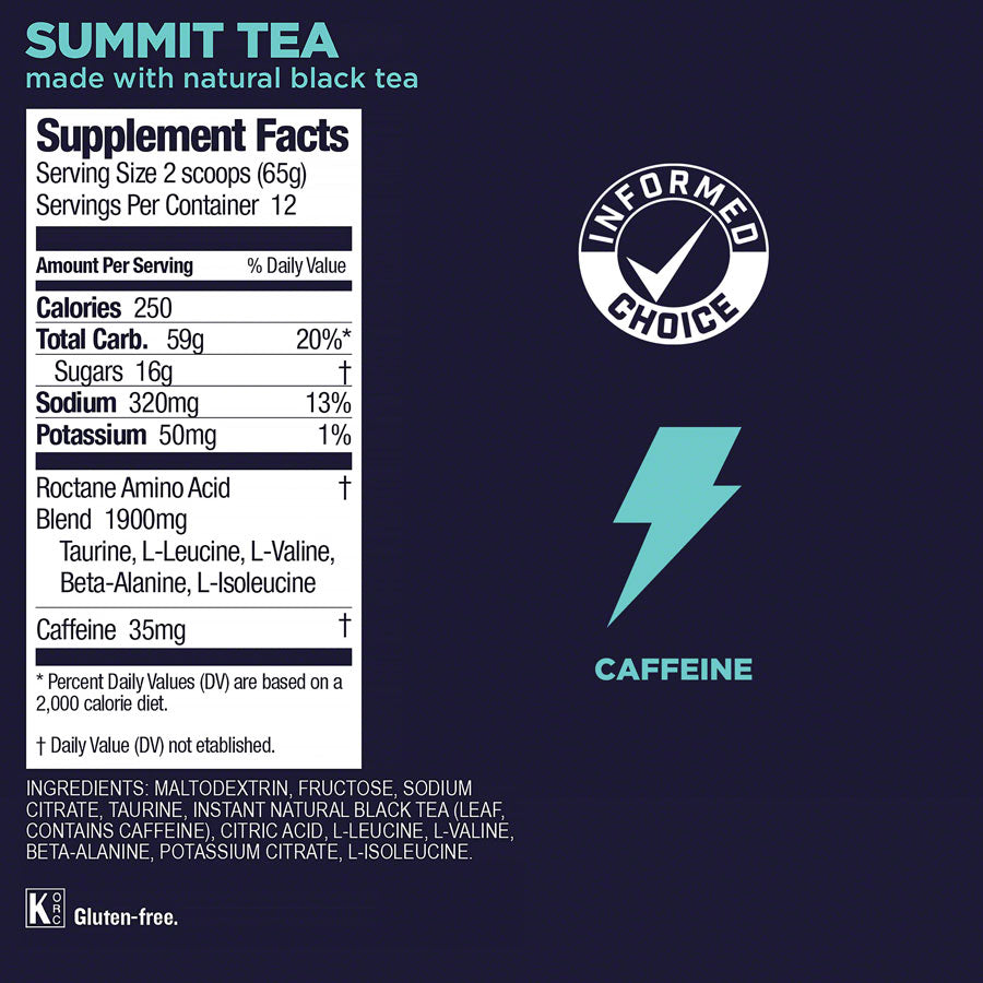 GU Roctane Energy Drink Mix - Summit Tea, 12 Serving Canister Cheap Wiki