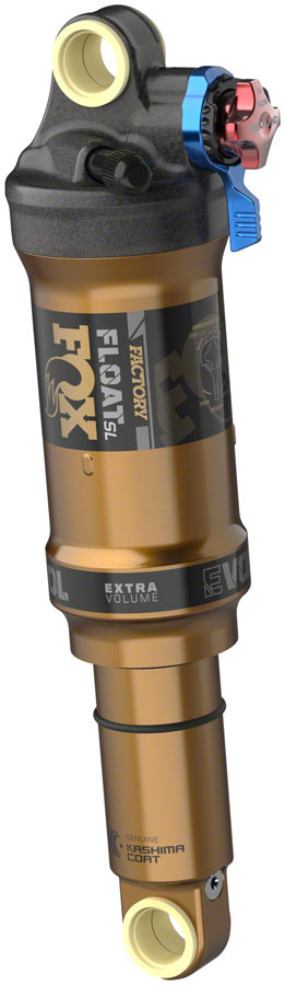 FOX FLOAT SL Factory Rear Shock - Metric, 190 x 42.5 mm, 3-Postion Lever, EVOL SV, Kashima Coat Cheap Pice Original