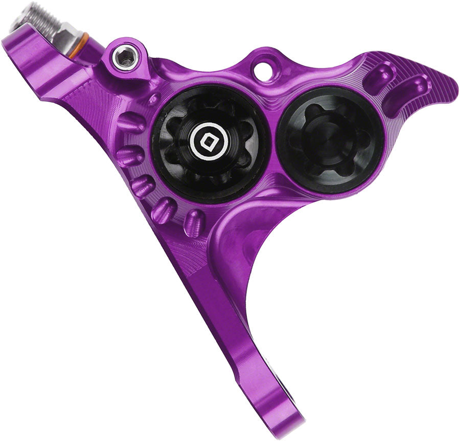 Hope RX4+ Disc Brake Caliper - Flat Mount Front, +20mm, DOT Type, Purple Visit For Sale