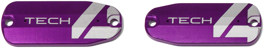 Hope Tech 4 Brake Lever Reservoir Lid - Purple, Pair Sale Fashion