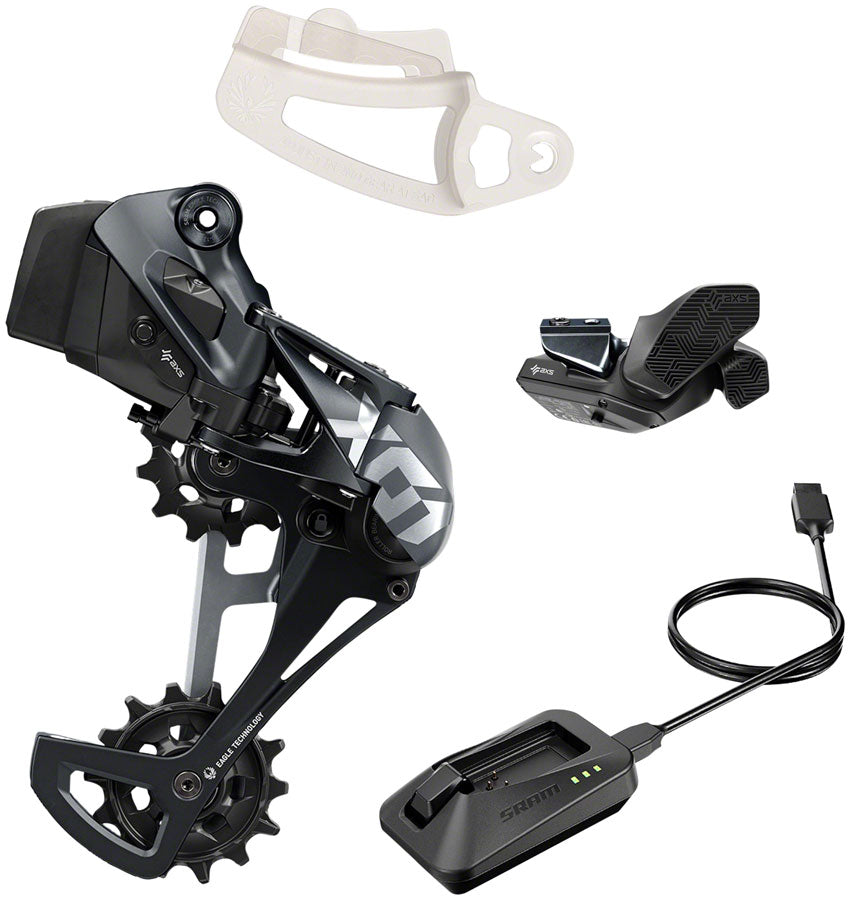 SRAM X01 Eagle AXS Upgrade Kit - Rear Derailleur 52t Max, Battery/Charger, AXS Rocker Paddle Controller w/ Clamp, Lunar Sale Comfortable