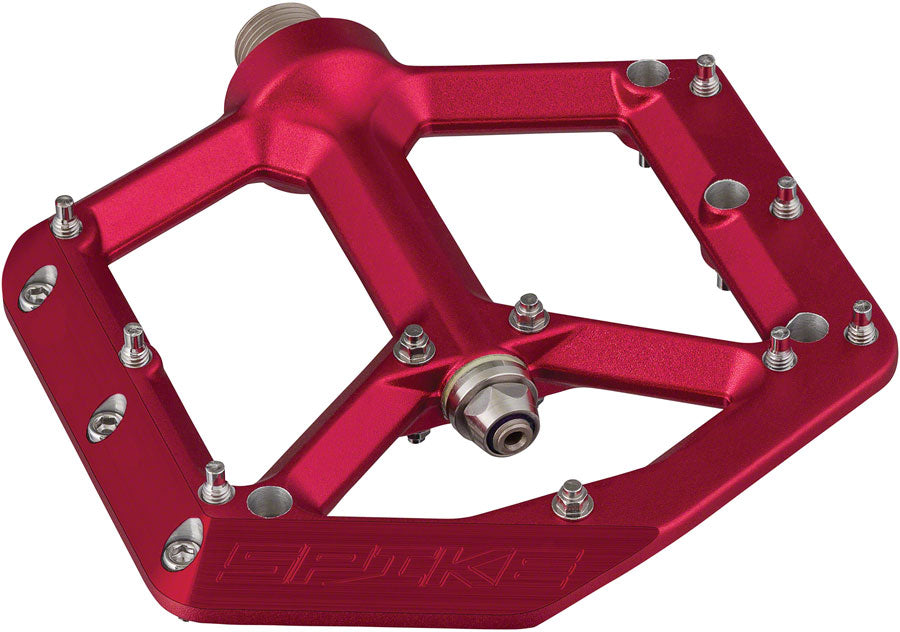 Spank Spike Pedals - Platform, Aluminum, 9/16, Red Cheap Store