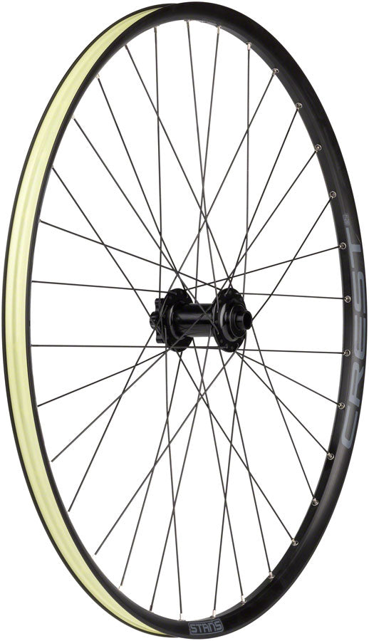 Stan's Crest S2 Front Wheel - 29, 15 x 110mm, 6-Bolt, Black