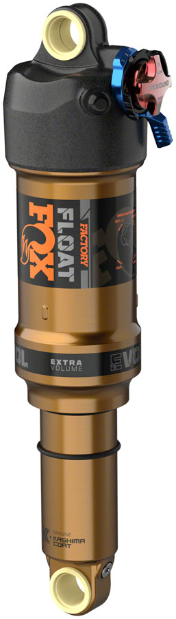 FOX Float Factory Rear Shock - Metric, 210 x 50 mm, EVOL LV, 2-Position Adj, 0.4 Spacer, Black/Kashima Coat 2025 Online