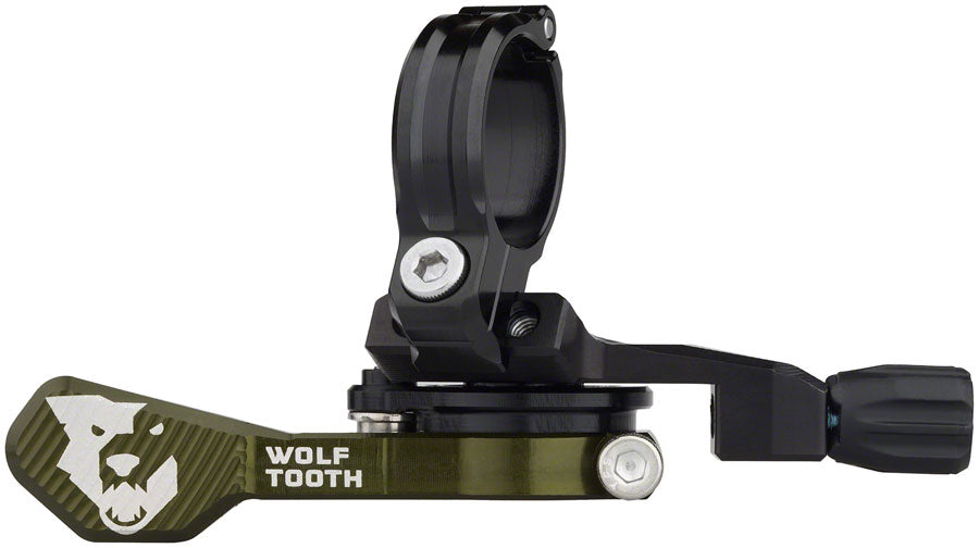 Wolf Tooth ReMote Pro Dropper Post Lever - 22.2mm Clamp, Olive Collections Cheap Pice