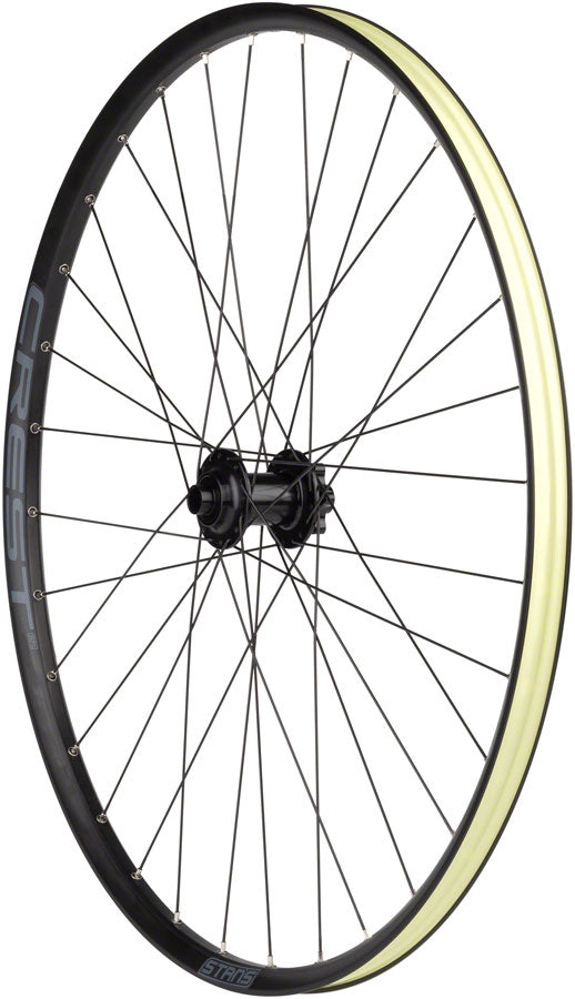 Stan's Crest S2 Front Wheel - 29, 15 x 100mm, 6-Bolt, Black