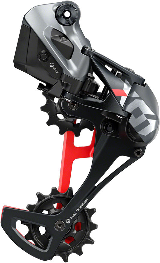 SRAM X01 Eagle AXS Rear Derailleur - 12-Speed, Long Cage, 52t Max, Battery Sold Separate, Black/Red Free Shipping Eastbay