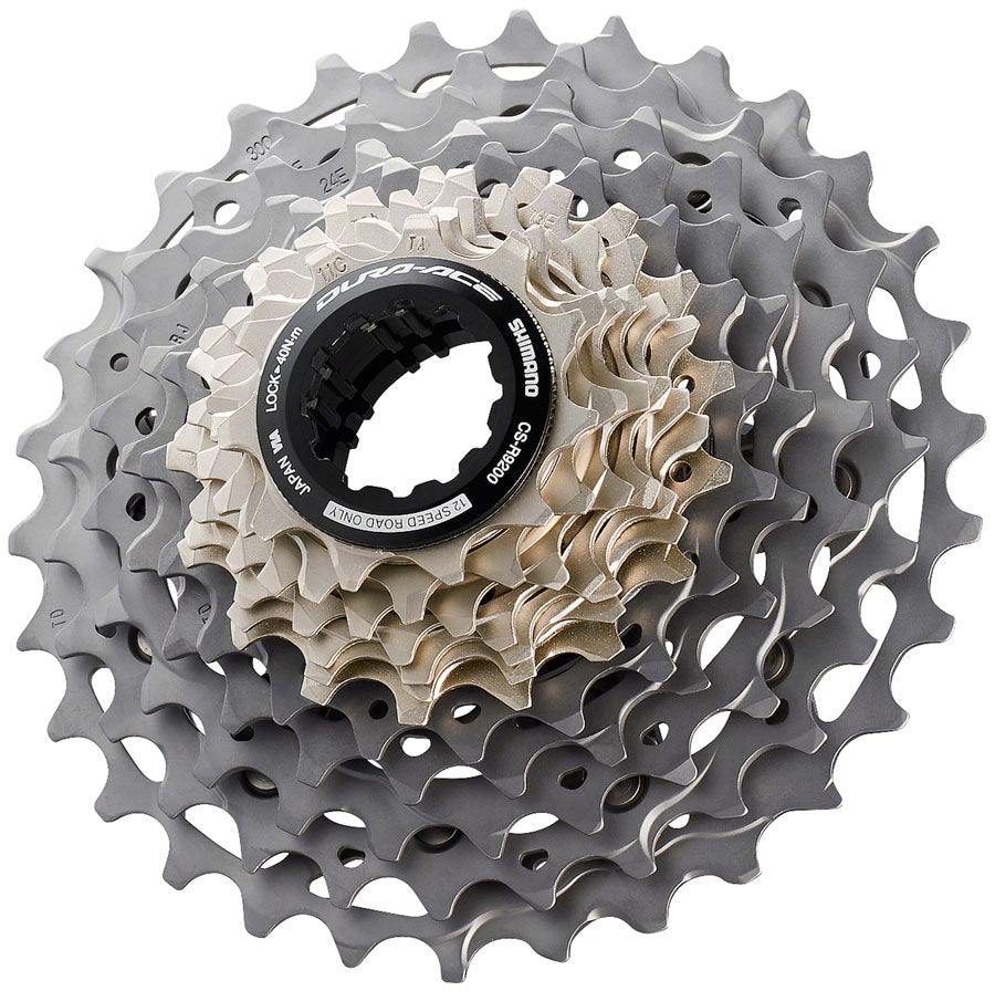 Shimano Dura-Ace CS-R9200 Cassette - 12-Speed, 11-30t, Gray Sale Good Selling