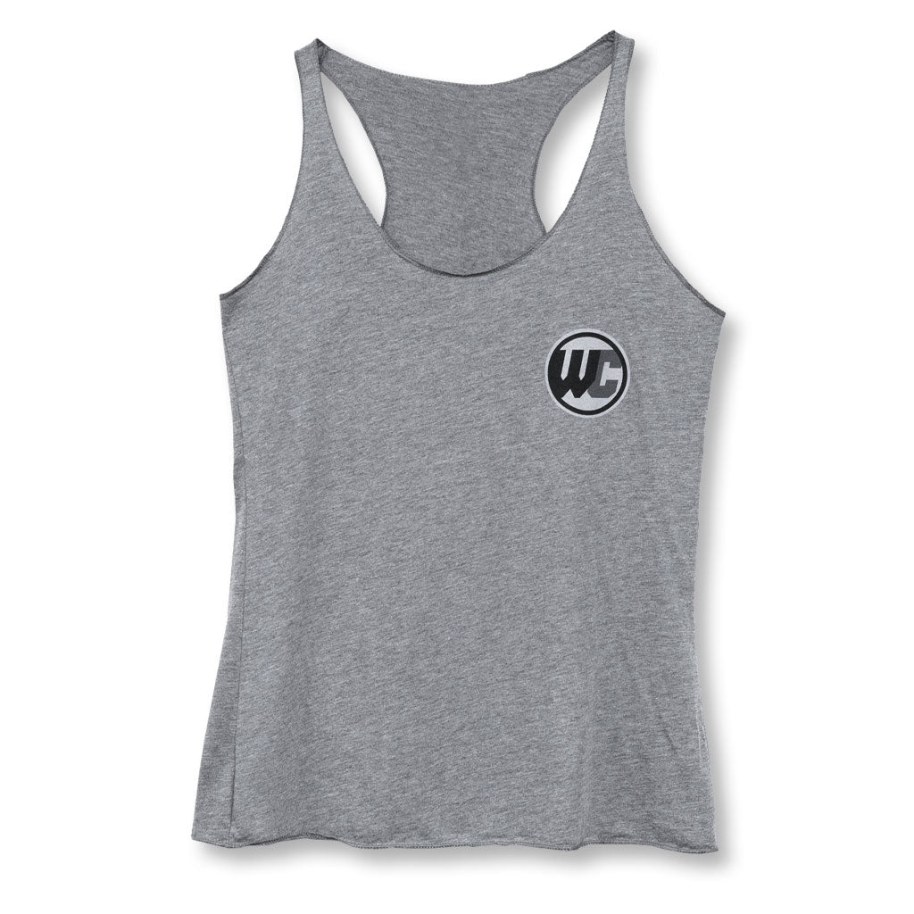 Worldwide Cyclery Tank Top Womens, Heather Grey, Large New Styles For Sale