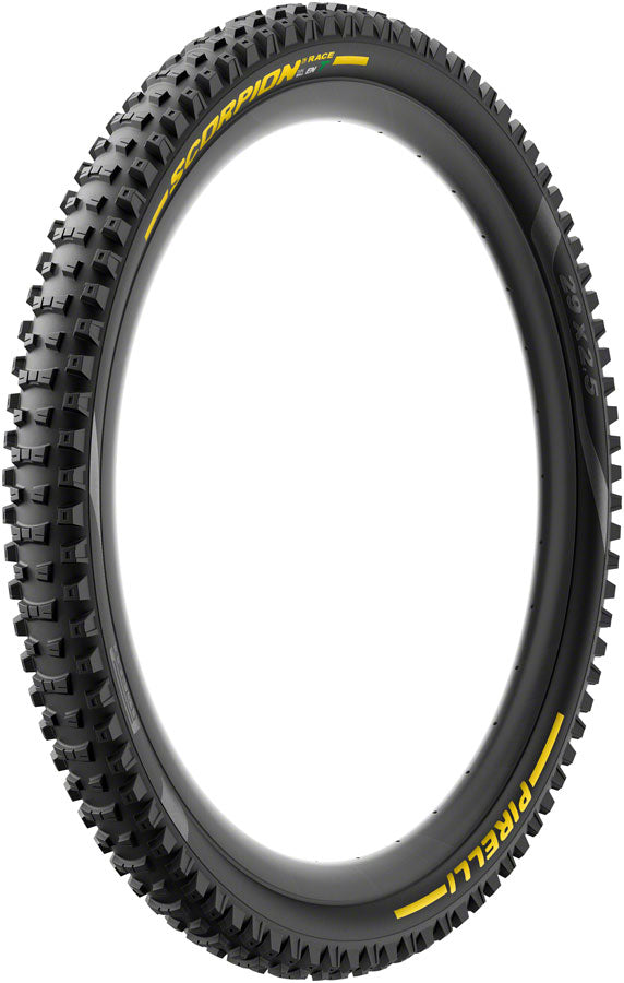 Pirelli Scorpion Race Enduro T Tire - 29 x 2.5, Tubeless, Folding, Yellow Label Team Edition, DualWALL, SmartEVO DH Get Authentic Sale Online