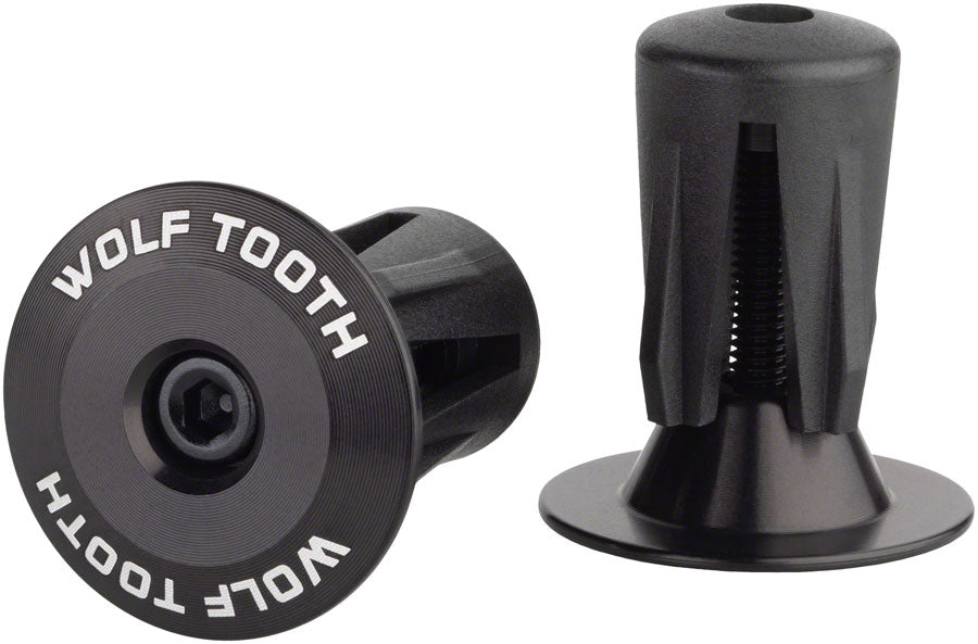 Wolf Tooth Alloy Bar End Plugs - Black Free Shipping Release Dates