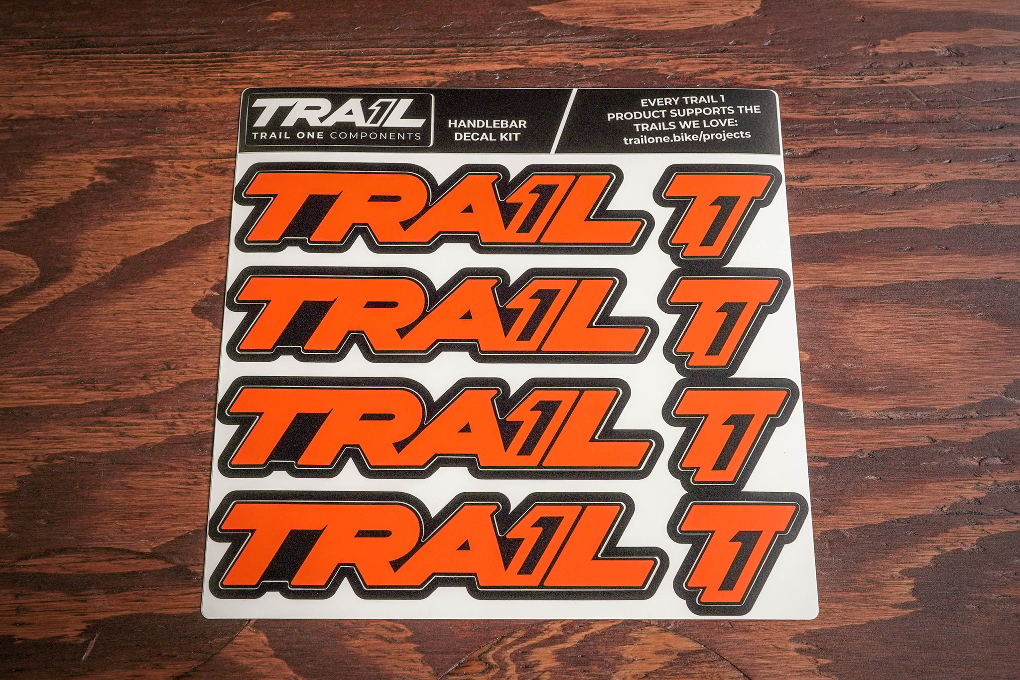 Trail One Components Crockett Handlebar Decal Kit Cheap Explore