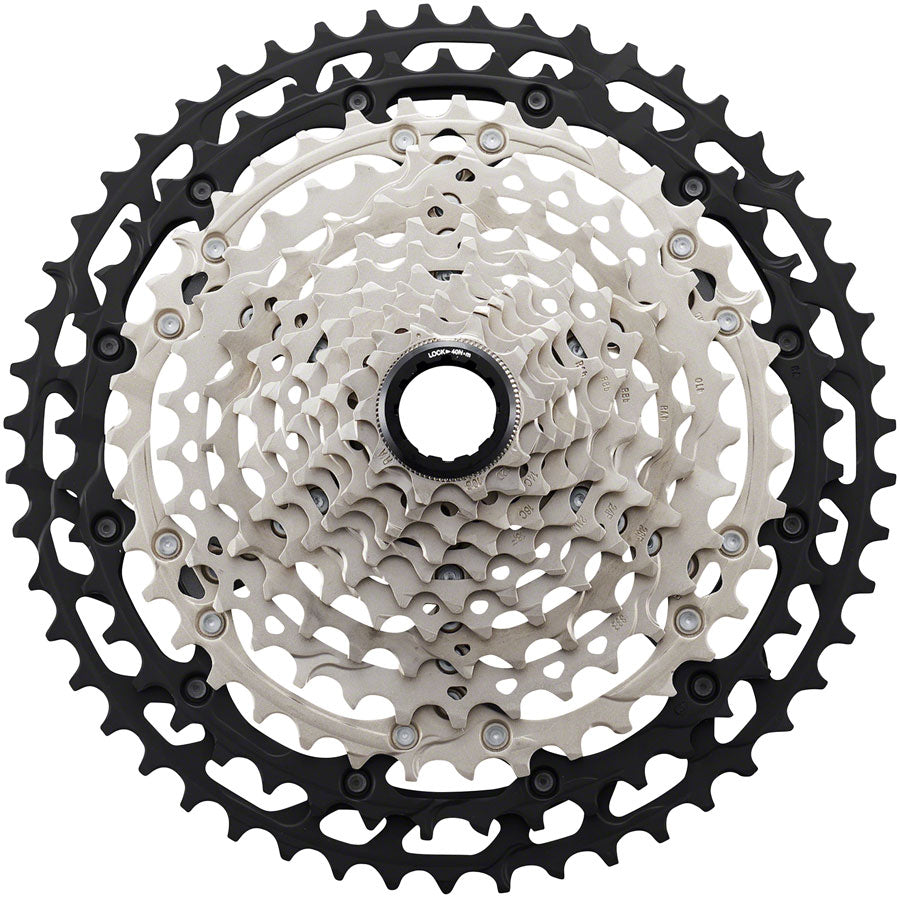 Shimano XT CS-M8100 Cassette - 12-Speed, 10-51t, Silver/Black, Micro Spline - (No Retail Packaging) Footlocker Online