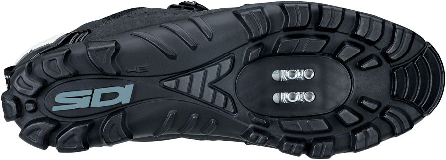 Sidi Turbo Mountain Clipless Shoes - Men's, Black/Black, 44