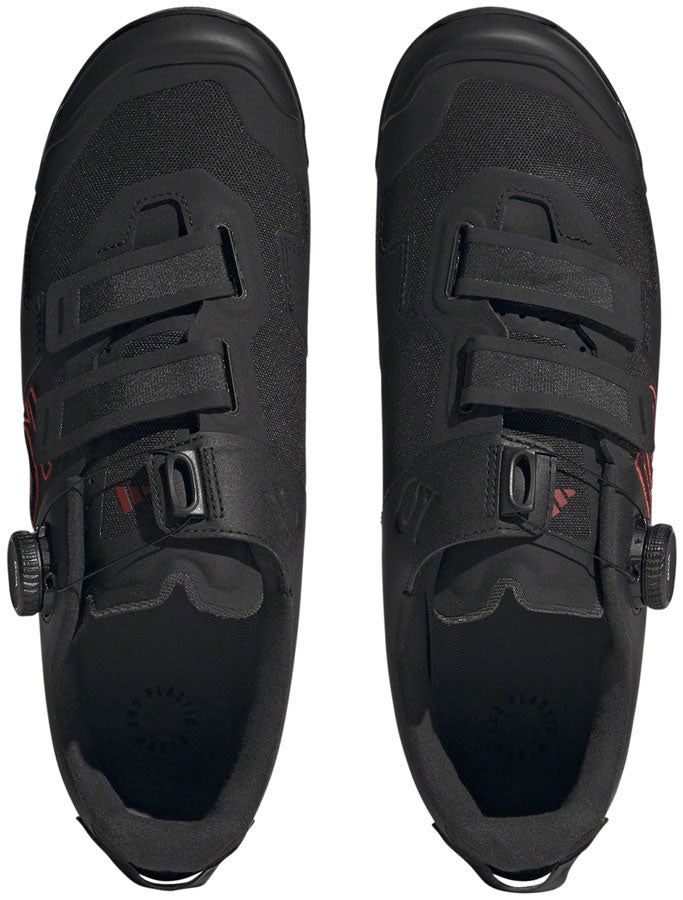 Five Ten Kestrel BOA Clipless Shoes - Men's, Core Black/Gray Six/Gray Four, 12