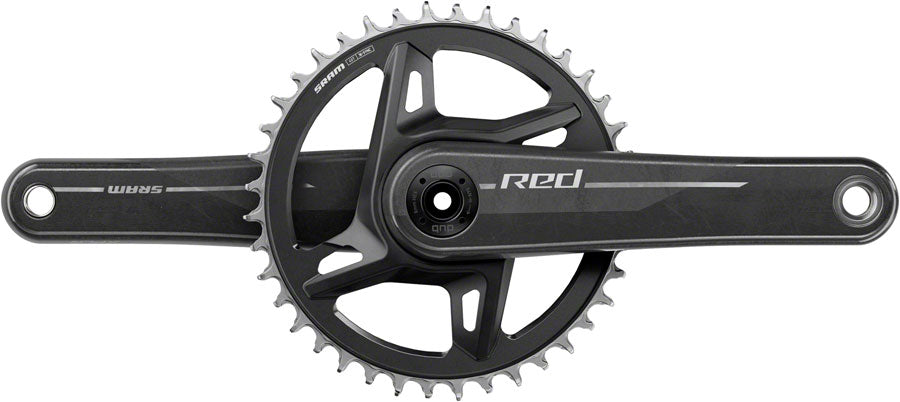 SRAM RED 1x XPLR Wide Crankset - 167.5mm, 13-Speed, 40t, 8-Bolt Direct Mount, DUB Spindle, Natural Carbon, E1 Discount For Cheap